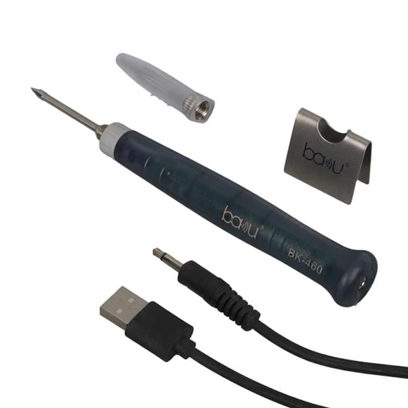 Baku BK-460 Taşınabilir 8 Watt 5V USB Fişli Havya - 2
