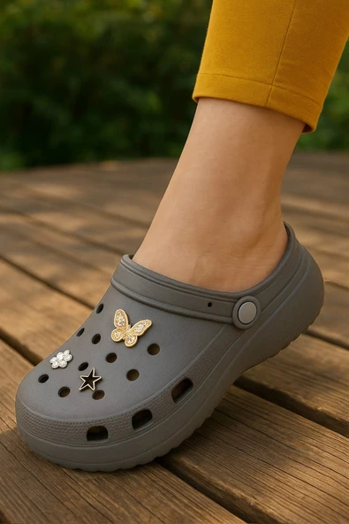 Kadın Yüksek Ortopedik Taban Eva Terlik 0129