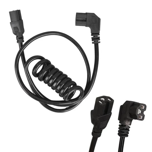 Powermaster PM-25754 IEC-C14 Spiral Çay Toplama Makinesi Power Kablo (SAA132240EA - ST3W)