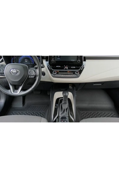 Sahler Toyota Corolla Sedan 205 4.5D Paspas 3D Rizline Bagaj Havuzu Set - Resim 3