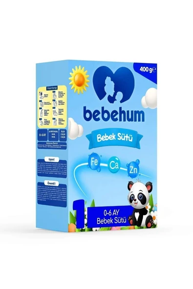 Bebehum 1 Bebek Sütü 400 gr 0-6 Ay