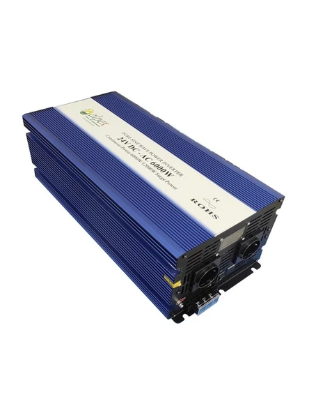 Alpex 6000 Watt 24 Volt Dijital Ekranlı Tam Sinüs İnverter - Resim 4