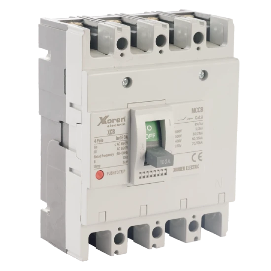XKOREN 80A 50kA 4 Kutuplu Termik Manyetik Sabit Tip FF Tip 160 Kasa Kompakt Şalter ürün görseli 1