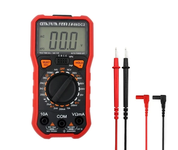 CETA G80-MDC2 Digital Multimeter (DC Akım - Manuel Sınıflandırma) ürün görseli