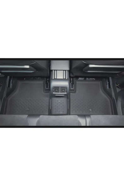 Sahler Volkswagen Caddy 2020 ve Sonrası 4.5D Paspas 3D Rizline Bagaj Havuzu Set - Resim 3