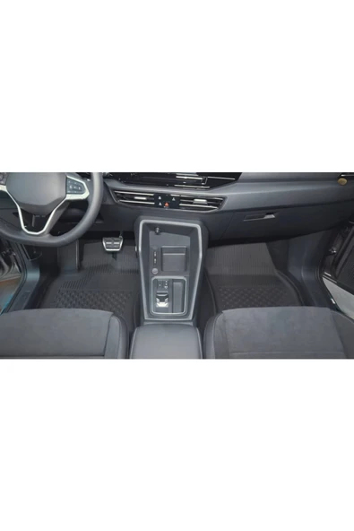 Sahler Volkswagen Caddy 2020 ve Sonrası 4.5D Paspas 3D Rizline Bagaj Havuzu Set - Resim 2