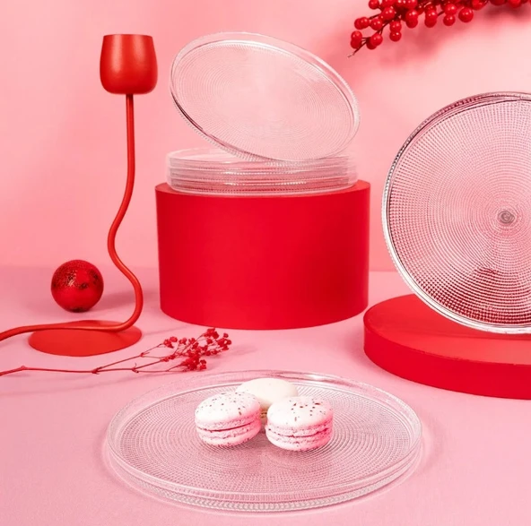 Fecra Loren 6 Parça Servis Seti 21 cm Natürel - 2