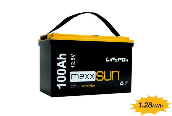 MEXXSUN Lityum Akü 12,8V 100Ah (LiFePo4) 1280Wh ürün görseli