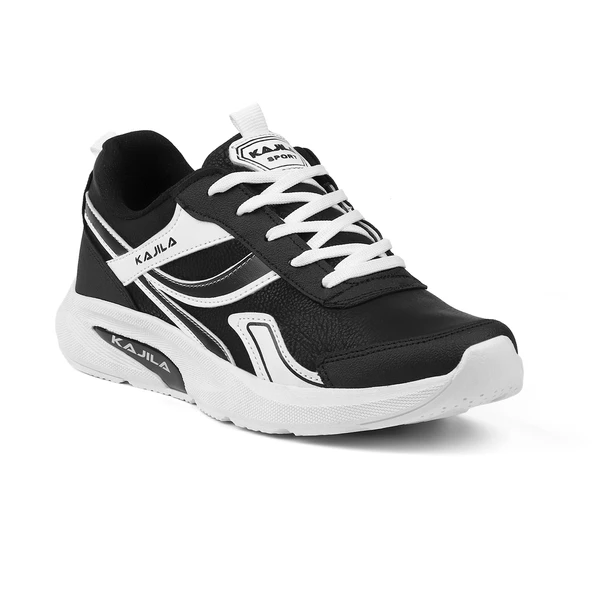 Unisex Siyah Beyaz Özel Tasarım Modern Konforlu Rahat Sneaker Günlük Yürüyüş Ayakkabısı - 3