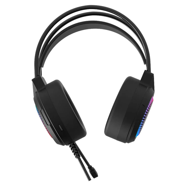 GameBooster H02B Hammer Siyah RGB Streo Gaming Kulaklık - 3