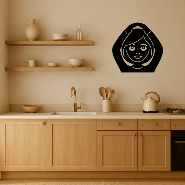 Elleri Havada Kadın Emoji Tablosu - 2