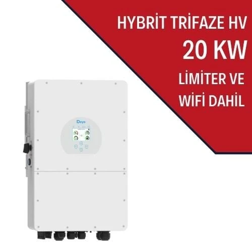 20KW HİBRİT TRİFAZE İNVERTER HV ürün görseli