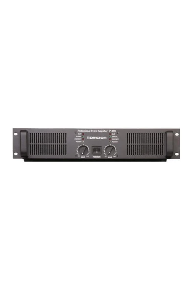 Startech Omcron P-1000 2x500W Çift Çıkışlı Stereo Power Anfi Güç Anfisi - 2