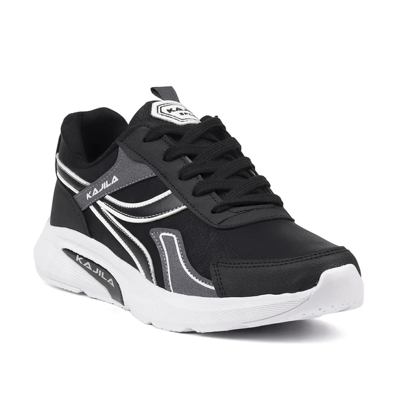 Unisex Siyah Füme Özel Tasarım Modern Konforlu Rahat Sneaker Günlük Yürüyüş Ayakkabısı - Resim 3