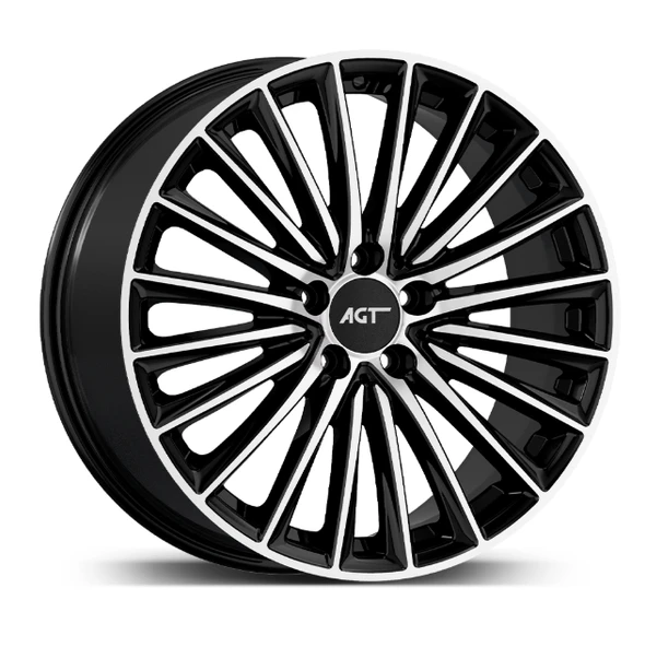 5*112*19*8.0 ET38 CH66.6 GLOSS BLACK DIAMOND ürün görseli