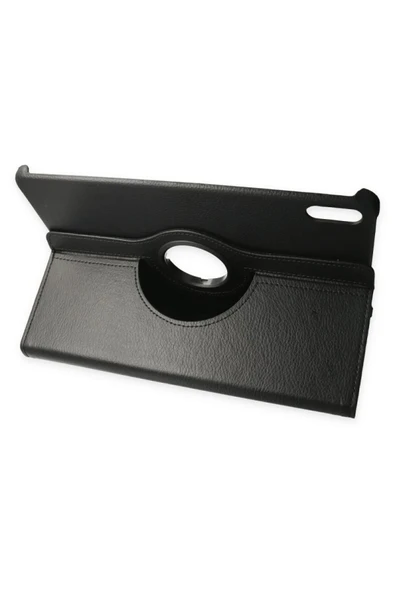 Huawei MatePad SE 11 Kılıf 360 Tablet Deri Kılıf - Siyah - Resim 2