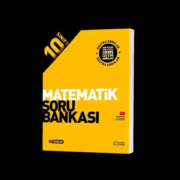 Hız Yayınları 10. Sınıf Matematik Soru Bankası Yeni ürün görseli