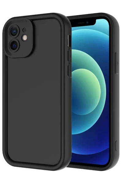 iPhone 11 Kılıf Viera Silikon - Siyah - Resim 3