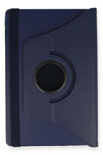 Samsung Galaxy P610 Tab S6 Lite 10.4 Kılıf 360 Tablet Deri Kılıf - Lacivert - Resim 2