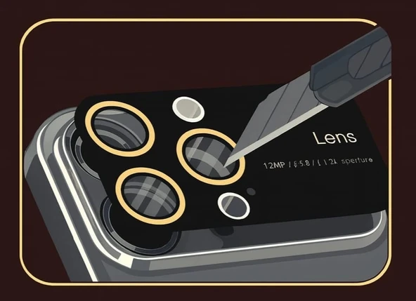 İphone 15 Pro Max Kılıf Kamera Korumalı Magsafe Colourl Mavi - Resim 3