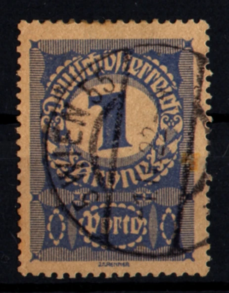 EABİ-Avusturya 1920 Taxe Pulları 1 Kr (ws1337) - 1
