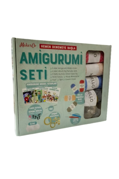 Makerco Amigurumi Başlangıç Seti - 1