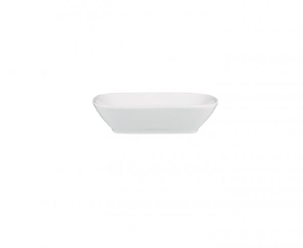 Güral Porselen Kayık Tabak Kare 20 cm EO20KR