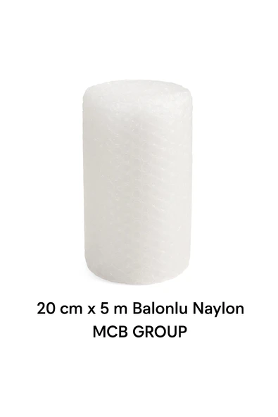 Balonlu Naylon 20cm x 5 Metre Dar Balonlu Ambalaj Naylon Ürün Paketleme Naylonu ürün görseli