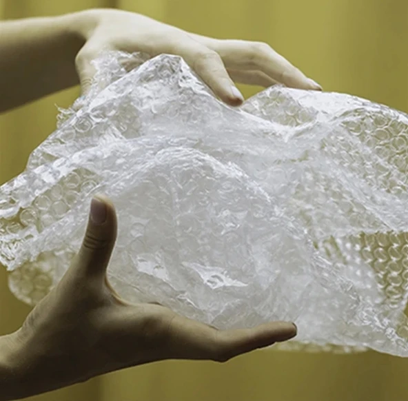 Balonlu Naylon 20cm x 5 Metre Dar Balonlu Ambalaj Naylon Ürün Paketleme Naylonu - Resim 2