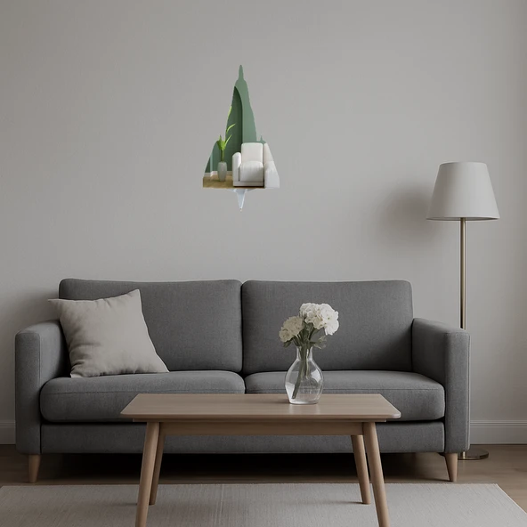 Vintage Uçak Poster Aynalı Tablo - Resim 5