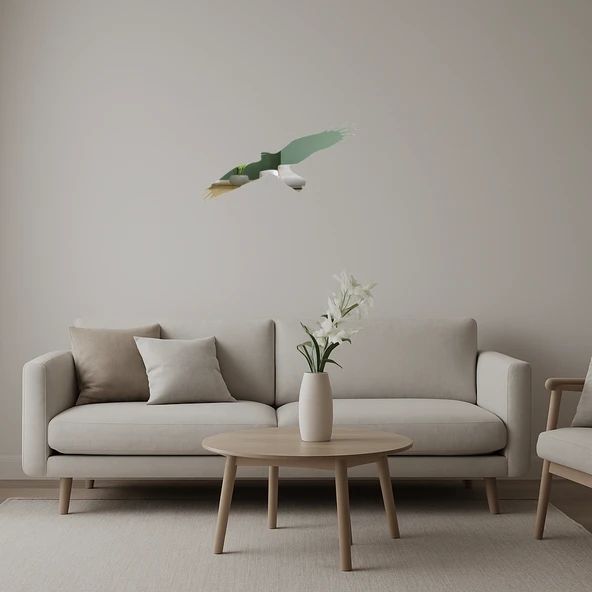 Güç ve Asalet: Uçan Kartal  Aynalı Tablo ürün görseli