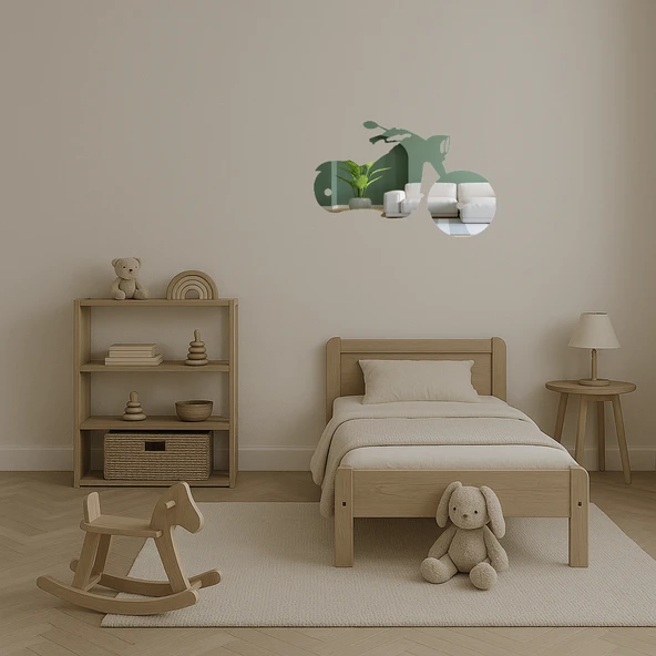 Klasik Motorcu  Duvar Dekorasyonu - Resim 4