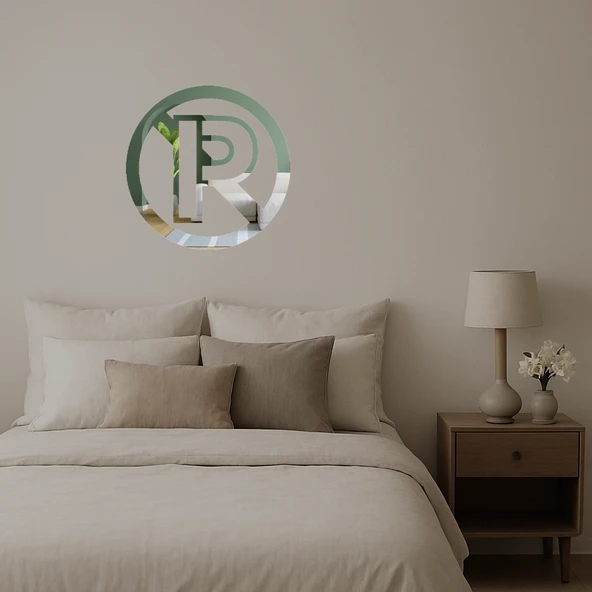 No Parking Sembolü Dekoratif İç Mekân Tabelası - Resim 2