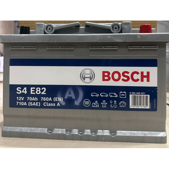 12V 70 AMPER 760AEN BOSCH AKÜ EFB START STOP AKÜ  Ü.T 2025
