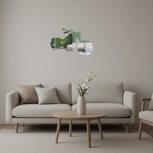 Klasik Motorcu  Duvar Dekorasyonu ürün görseli