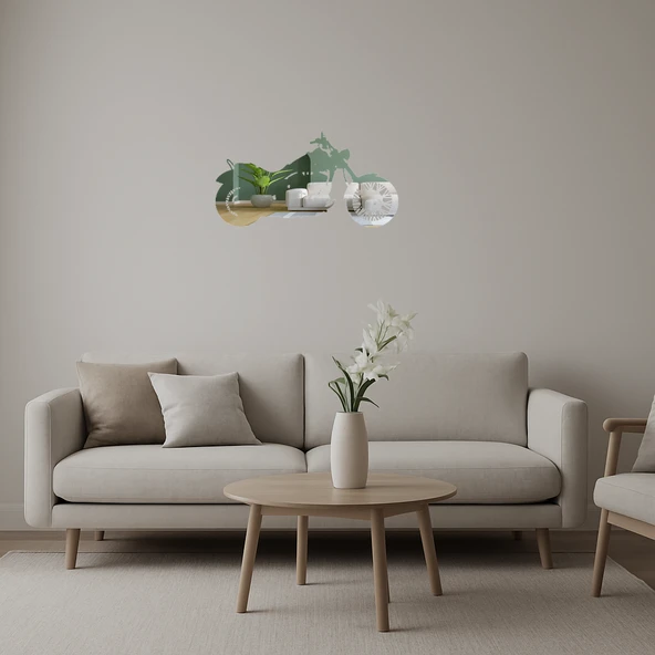 Klasik Motor Temalı  Duvar Sanatı ürün görseli