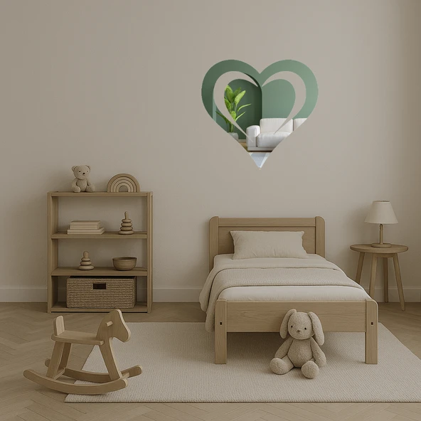 Aşk Temalı  Aynalı Tablo - Resim 5