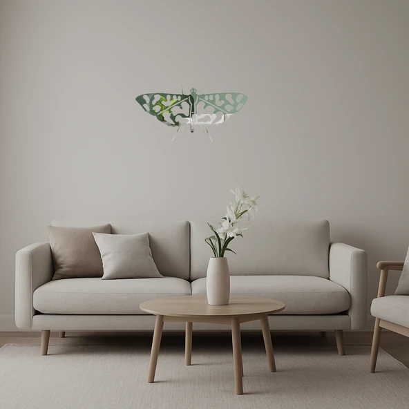 Estetik Kelebek Aynalı Tablo - Model 24 ürün görseli