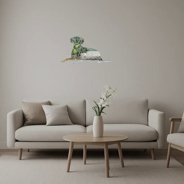 Minimalist Köpek Temalı Duvar Sanatı ürün görseli