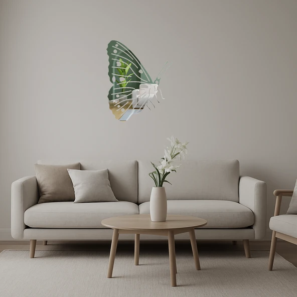 Estetik Kelebek Duvar Sanatı - Model 29 ürün görseli