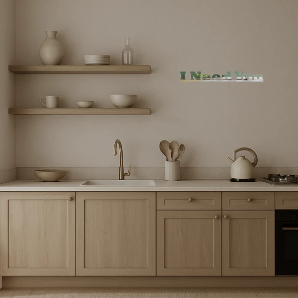 Minimalist Çizim  Duvar Aynalı Tablosu - Resim 3