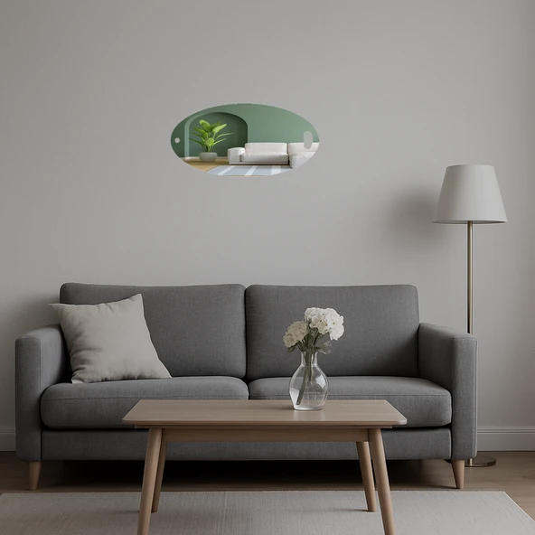 Klasik Çizgiler İç Mekan Aynalı Tablosu - Resim 2