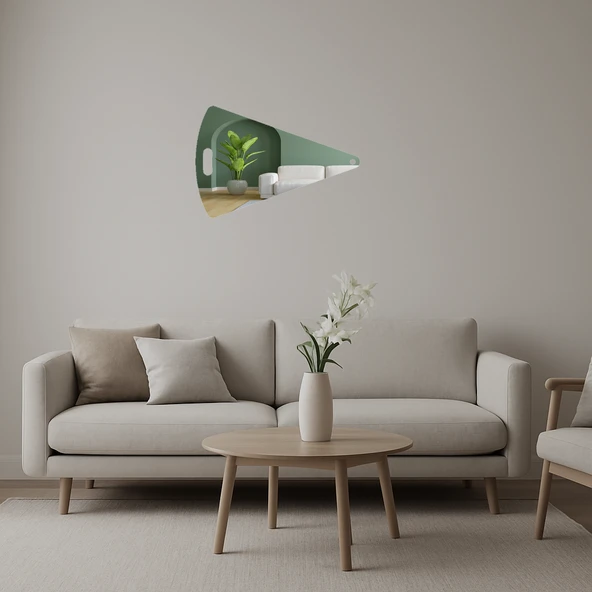 Geometrik Sanatlar  Dekoratif Aynalı Tablo ürün görseli