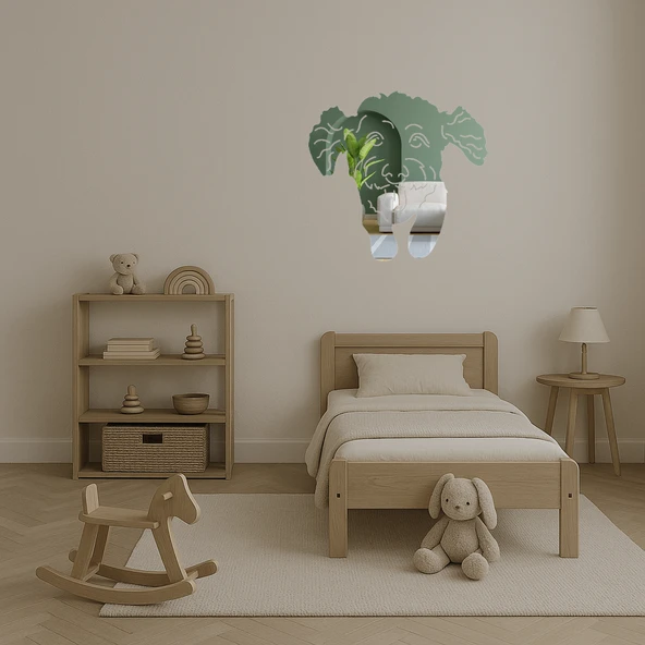 Zarif Köpek Yüzü Dekorasyon - Resim 4