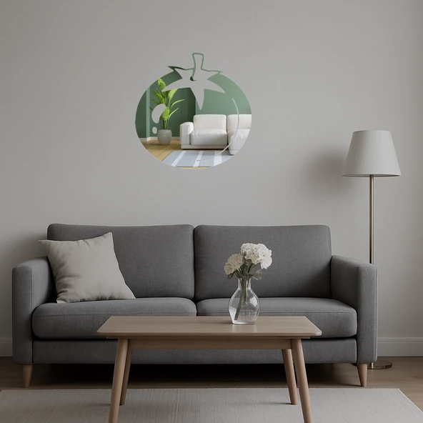 Domates Dekoratif Aynalı Tablo - Resim 5