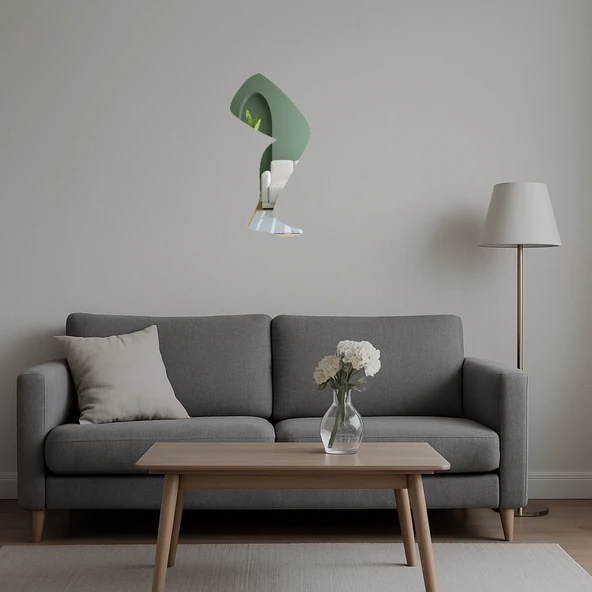 Bacak Figürü  Aynalı Tablo - Resim 5