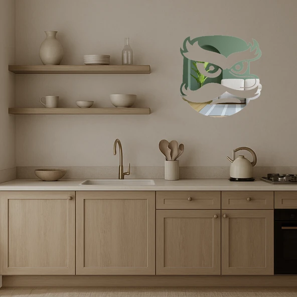 Goblin Emoji Aynalı Tablosu - Resim 3