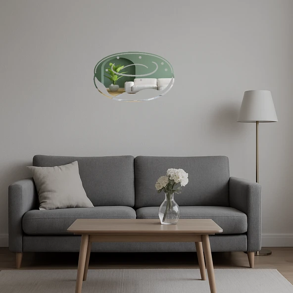 Dekoratif Donut Aynalı Tablo - Resim 5