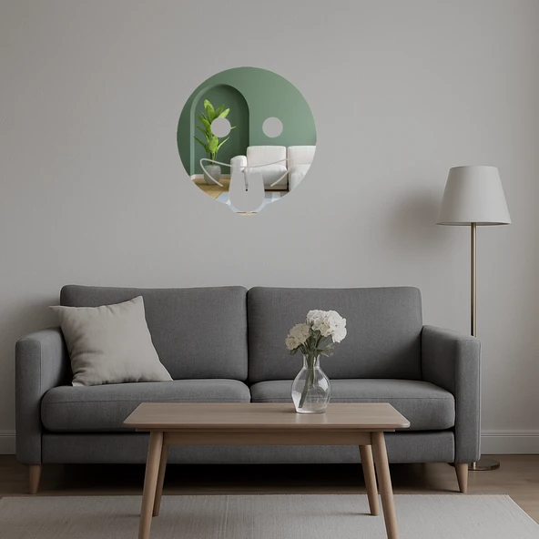 Dil Çıkartan Emoji Aynalı Tablosu - Resim 4