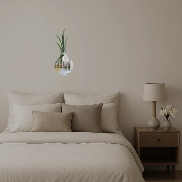 Soğan Tasarımlı Dekoratif Aynalı Tablo - Resim 2